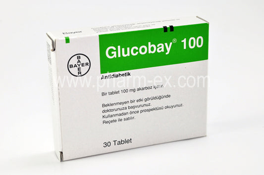 Glucobay 100mg(30 tabs)