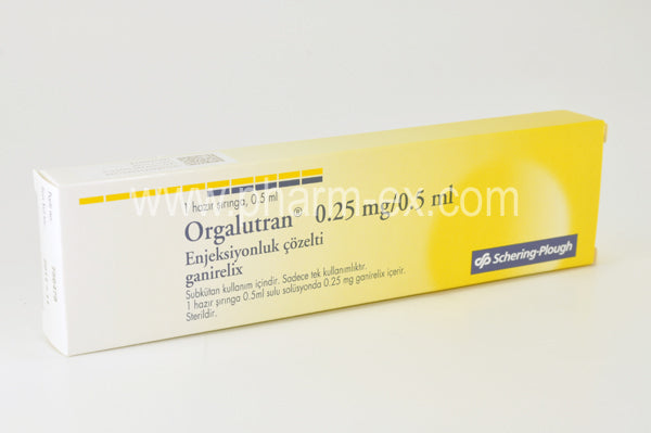 Orgalutran 0.25mg/0.5ml 1x0.5ml