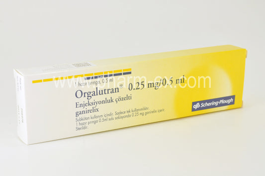Orgalutran 0.25mg/0.5ml 1x0.5ml