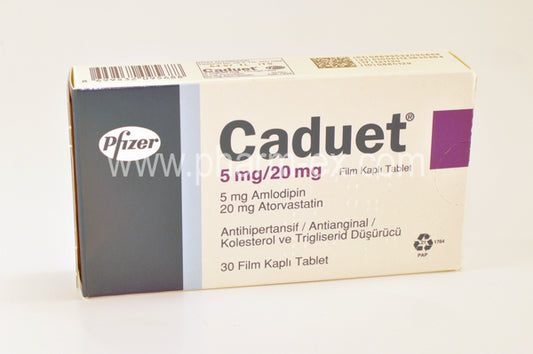 Caduet 5/20mg