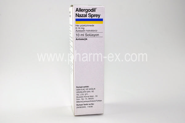 Allergodil 0.14mg 10ml