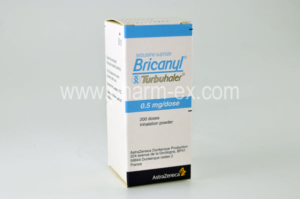 Bricanyl Turbuhaler 500mcg