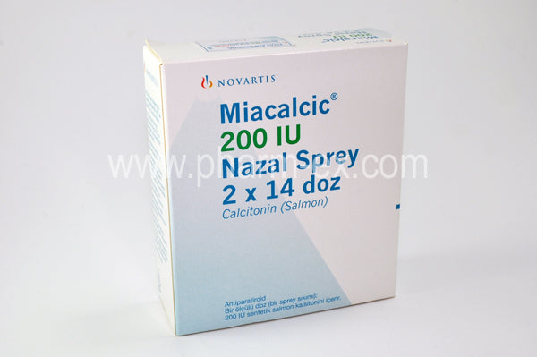 Miacalcic Nasal Spray 200IU 2x2ml