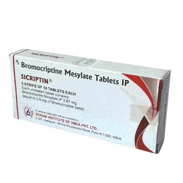 Sicriptin 2.5 mg