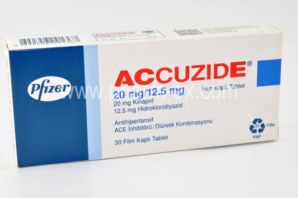 Accuzide 20mg/12.5mg