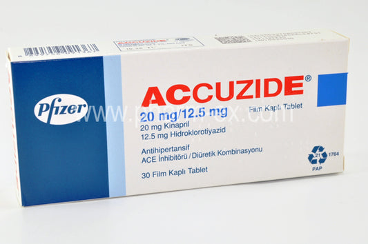 Accuzide 20mg/12.5mg