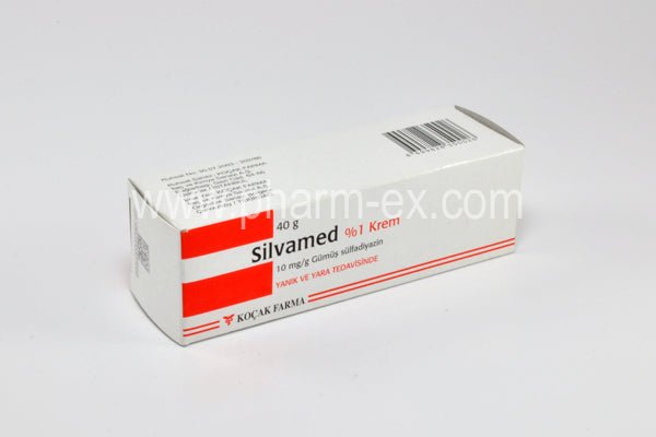 Silvamed Cream 40g 1%