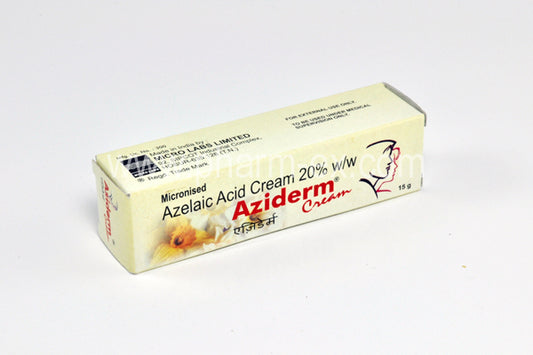 Aziderm 20% Cream 15g