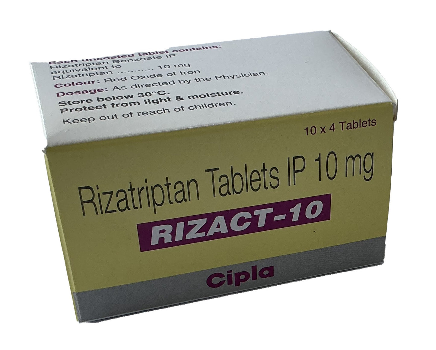 Rizact 10mg (4 Tab)