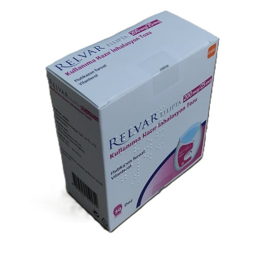 Relvar Ellipta Inh 200/25mcg