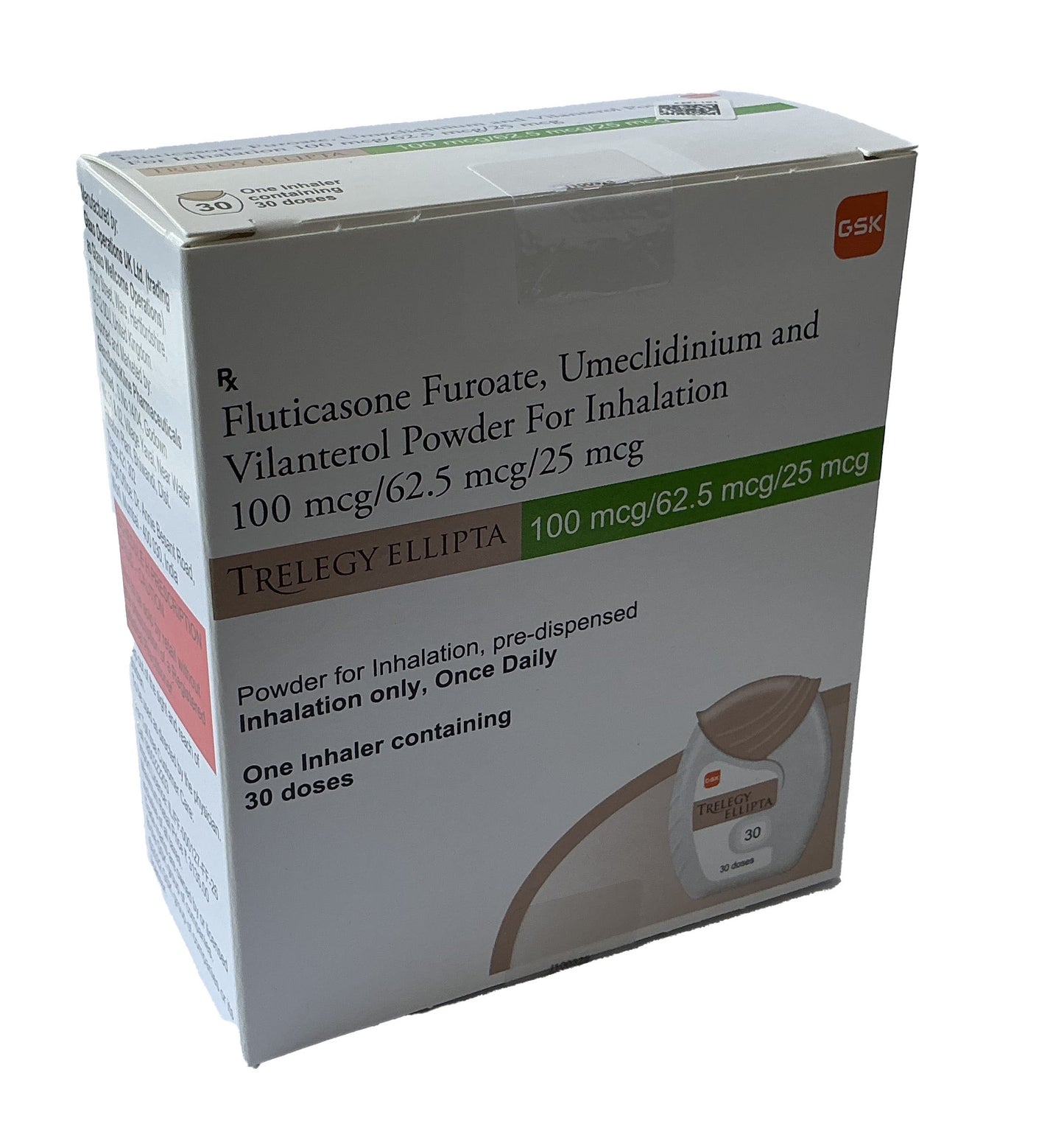 Trelegy Ellipta 100/62,5/25mcg