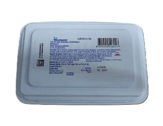 Restasis %0.05 0.4ml - 30 vials