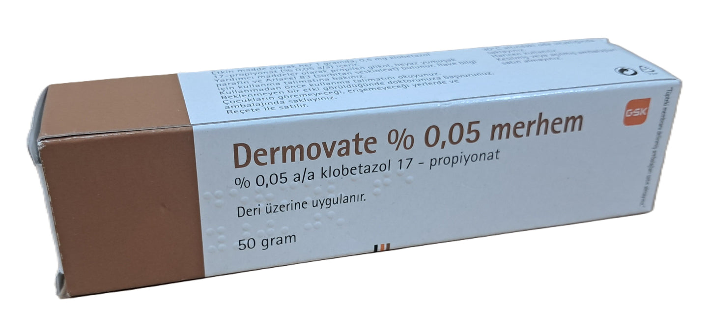 Dermovate Ointment 0.05% 50g