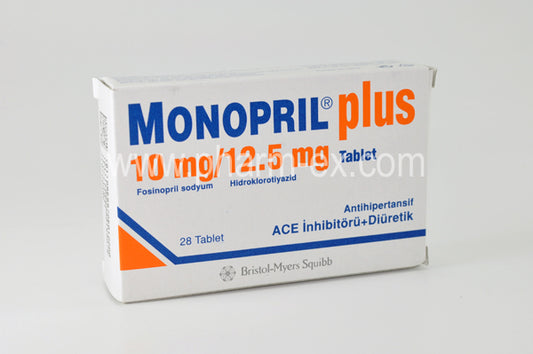 Monopril Plus 10/12.5mg