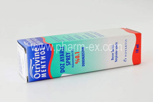 Otrivine Menthol Spray 10ml 0.10%