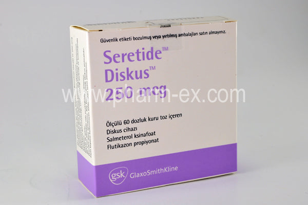 Seretide Diskus 50mcg/250mcg