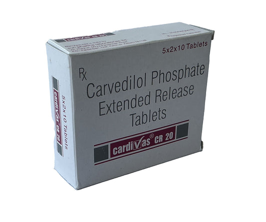 Cardivas CR 20mg