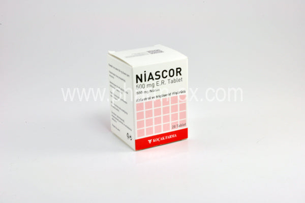 Niascor 500mg (28tabs)
