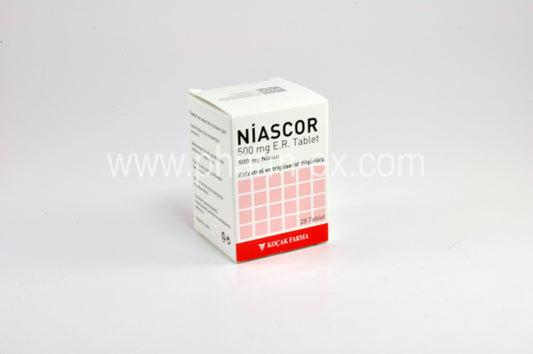 Niascor 500mg (28tabs)