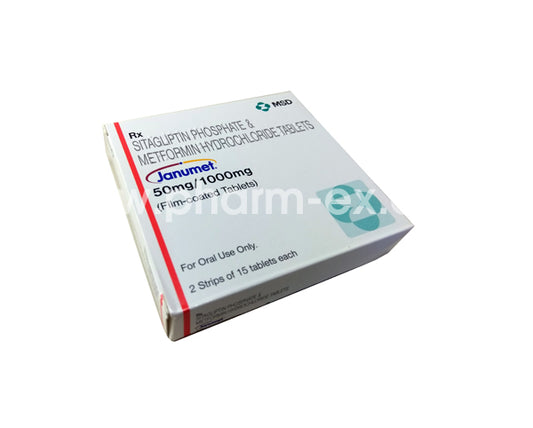 Janumet 50/1000mg(in) 30