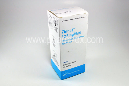 Zinnat 125mg/5ml 100ml