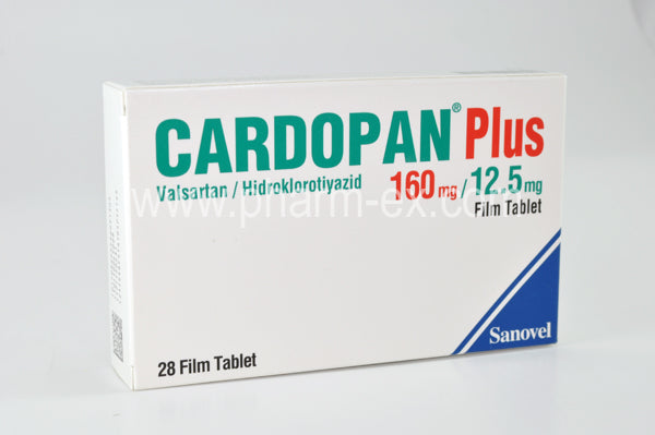 Cardopan Plus 160/12.5mg