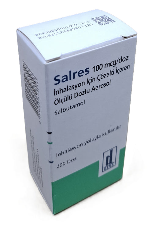 Salres Inhaler 100mcg