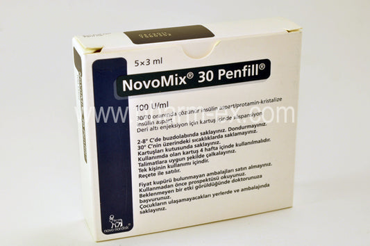 Novomix 30 Penfill 100IU 5x3ml