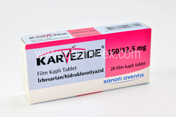Karvezide 150mg/12.5mg