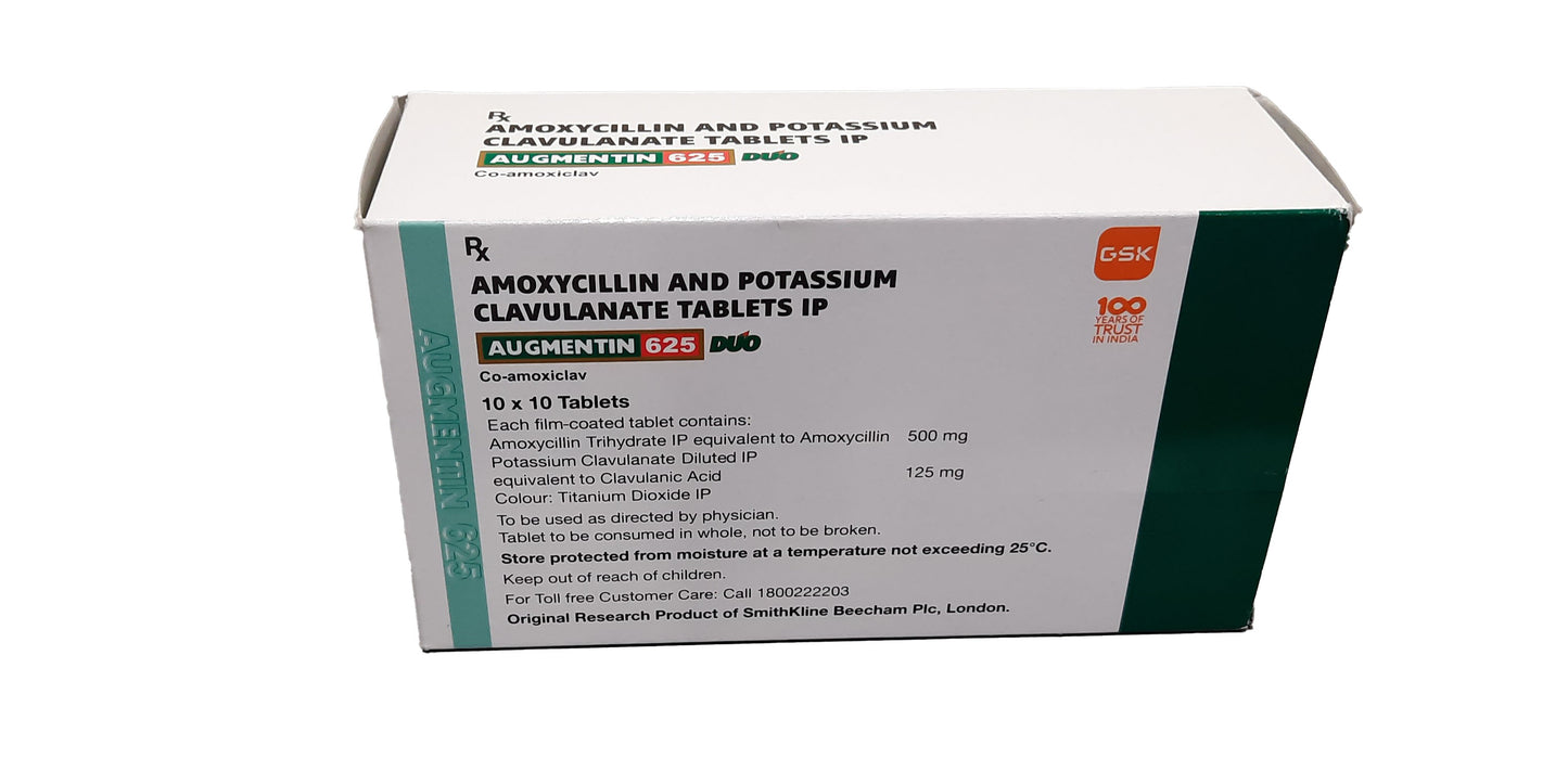 Augmentin 500/125mg (10Tab)