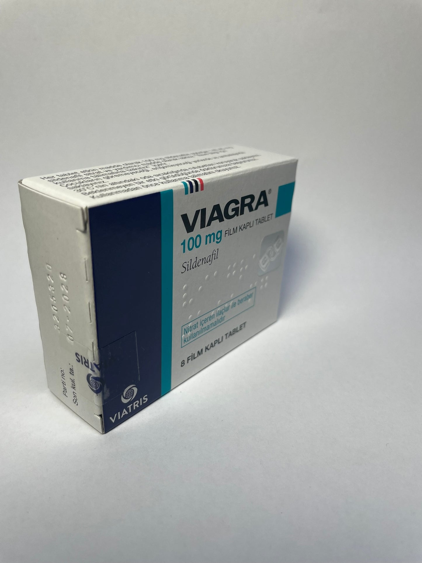 Viagra 100mg 8 Tablet