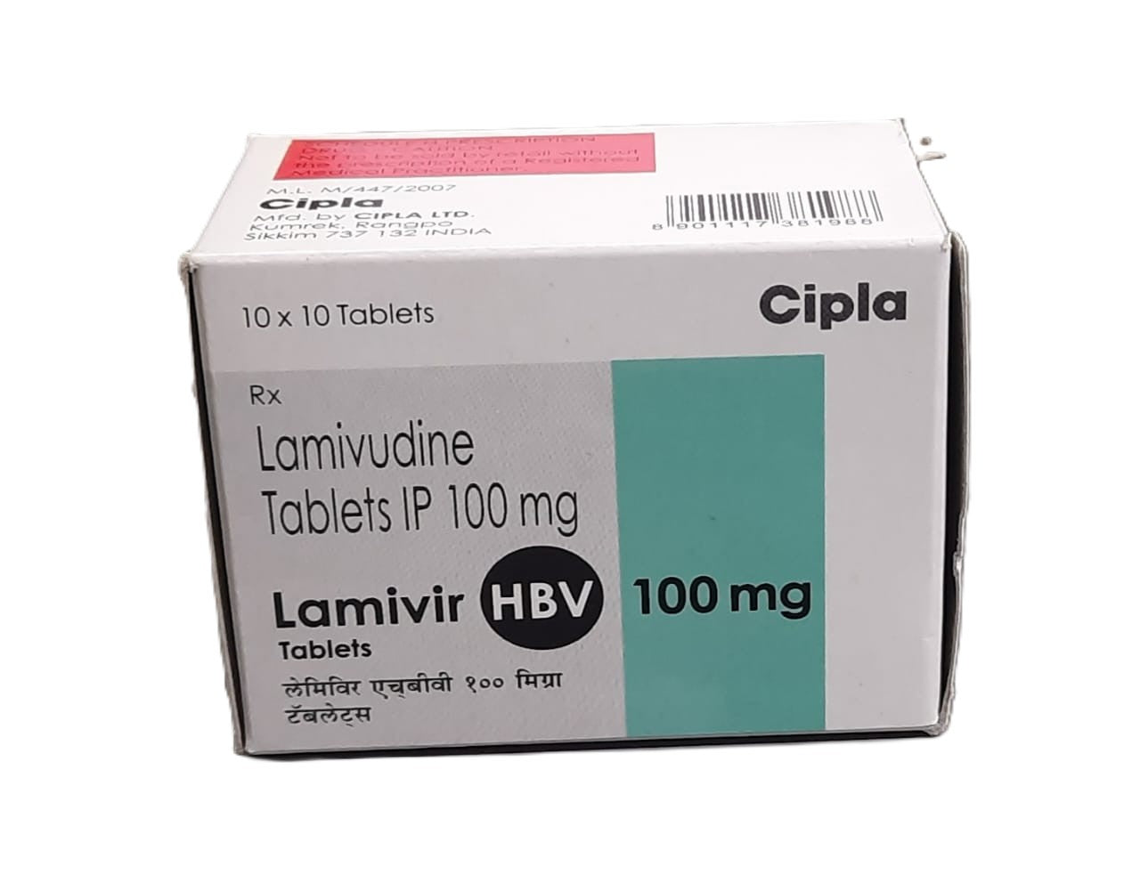 Lamivir hbv 100mg
