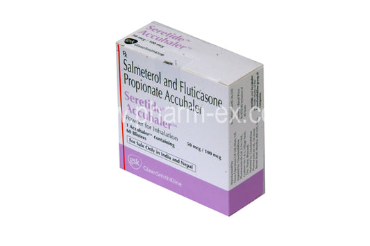 Seretide Accuhaler 50/100mcg