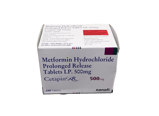Cetapin xr 500mg (20 PR Tab)