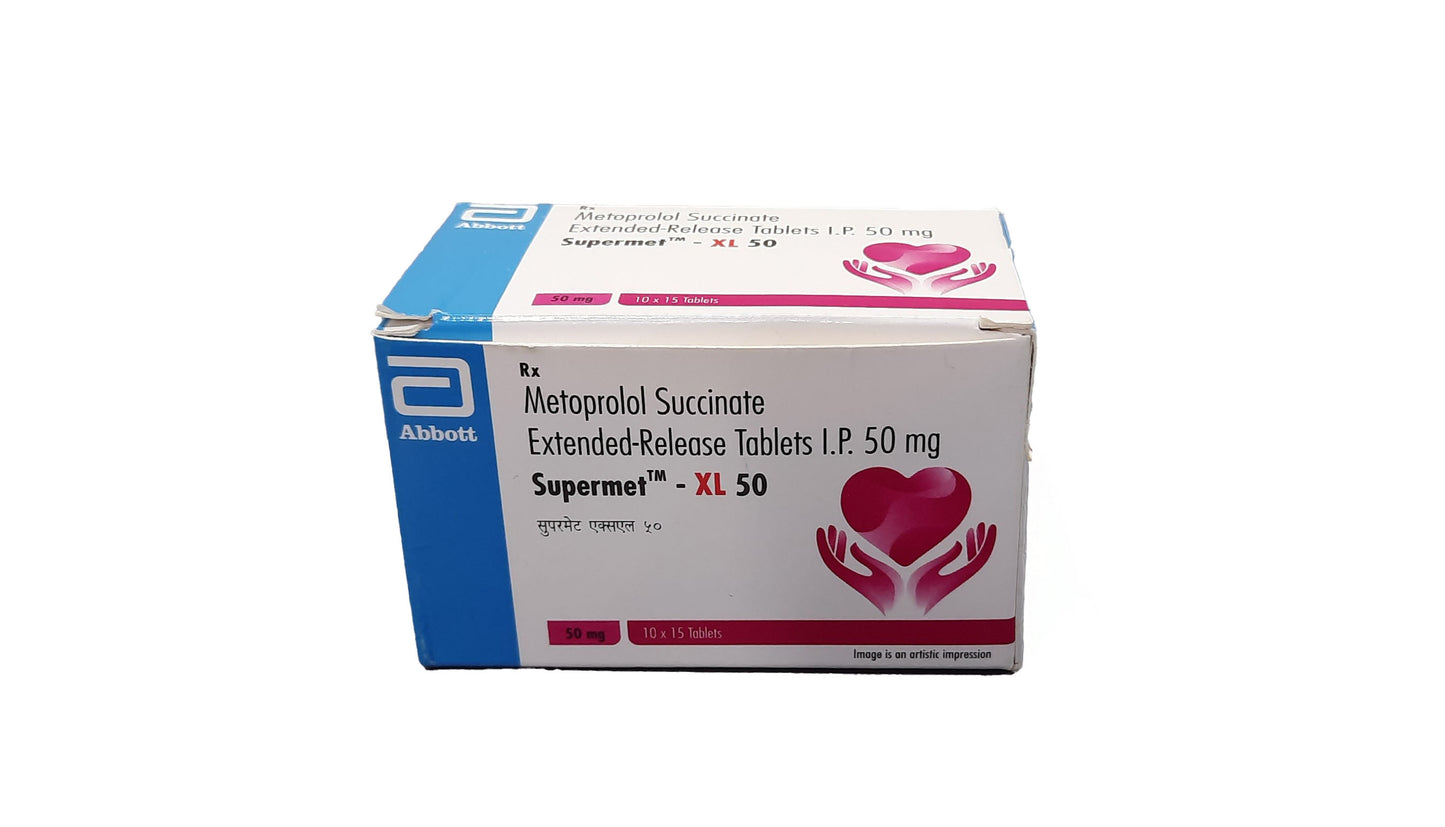 Supermet xl 50mg 15 ER TAB